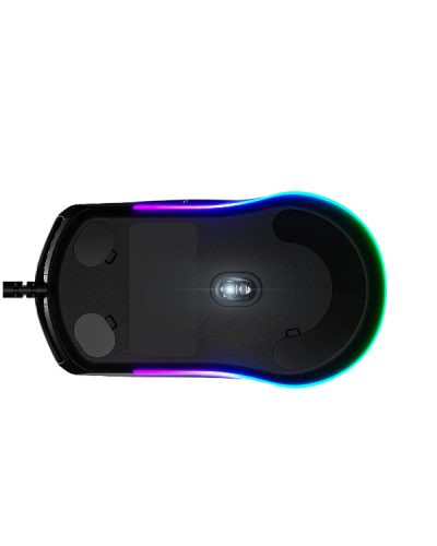 მაუსი SteelSeries Rival 3 Gaming Mouse - 8,500 CPI TrueMove Core Optical Sensor - 6 Programmable Buttons - Split Trigger Buttons - Brilliant Prism RGB Lighting