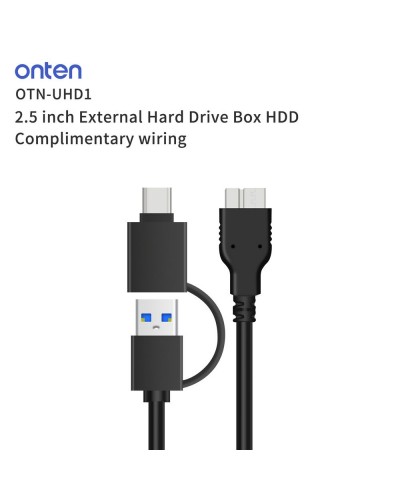 onten UHD1  | 2.5 დიუმიანი გარე მყარი დისკის ყუთი HDD