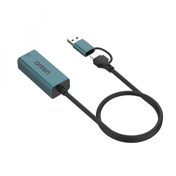 USB Ethernet ადაპტერი onten UE106 