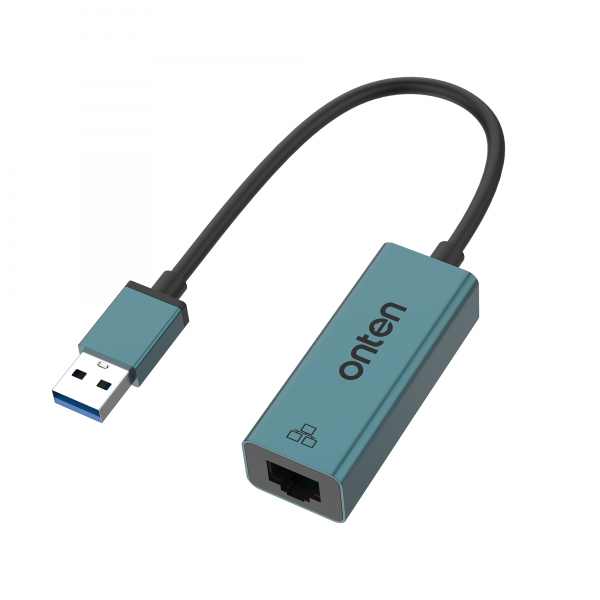 onten 5225D USB 3.0 Ethernet RJ45 ადაპტერი