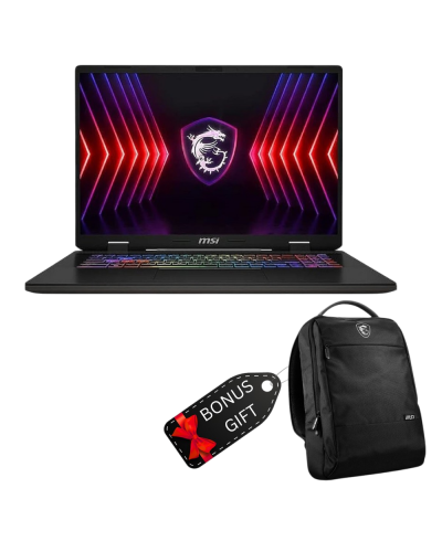 ნოუთბუქი MSI 9S7-17T214-222 Sword 17 HX B14VFKG, 17", i7-14700HX, 16GB, 1TB SSD, RTX4060 8GB, Cosmos Gray