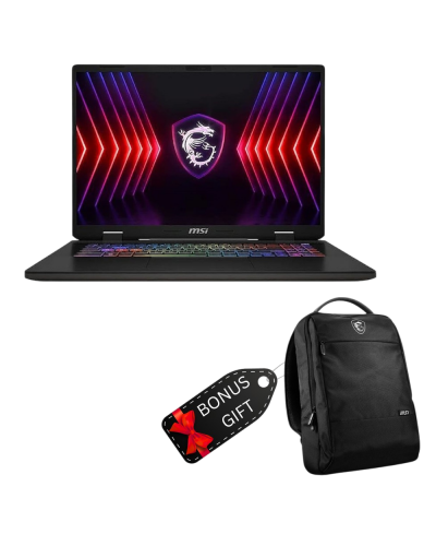 ნოუთბუქი MSI 9S7-17T214-279 Sword 17 HX B13VFKG, 17", i7-13700HX, 64GB, 1TB SSD, RTX4060 8GB, Cosmos Gray