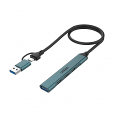 onten UCA9703 USB C / USB A 3.0 4-პორტიანი HUB