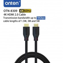 4K KDTV 2.0 HDMI კაბელი ONTEN 8309