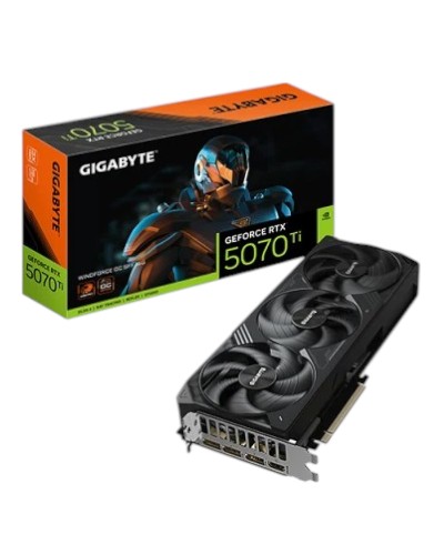 ვიდეო ბარათი Gigabyte GeForce RTX5070 WINDFORCE OC SFF 12GB 192-Bit GDDR7 - GV-N5070WF3OC-12GD