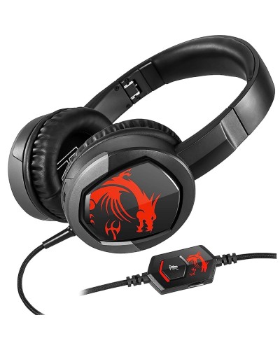 ყურსასმენი MSI S37-2101010-SV1 Immerse GH30, Gaming Headset, Wired, 3.5mm, Black
