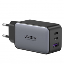 დამტენი UGREEN CD244 (10335), 65W, Type-c, USB, Space Gray