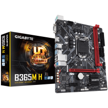 დედადაფა GIGABYTE B365M H (rev. 1.0) Intel B365 Ultra Durable PCIe Gen3 x4 M.2