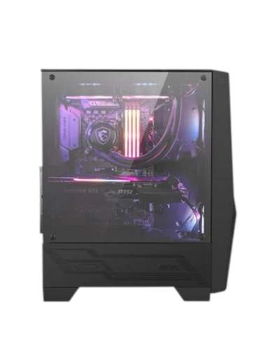 ქეისი MSI MAG FORGE 100R 1x120mm Fan/2x120mm ARGB Fans Mid-Tower Black