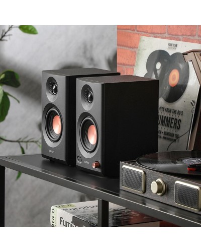 დინამიკი Edifier MR3, 36W, TRS, RCA, AUX, Bluetooth, Powered Studio Monitor Speakers, Black