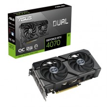ვიდეო ბარათი ASUS RTX 4070 EVO OC 12GB GDDR6X 192bit (DUAL-RTX4070-O12G-EVO) (90YV0J15-M0NA00)