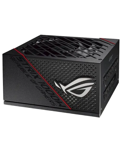 კვების ბლოკი ASUS PSU ROG STRIX (1000W), >90%, 80+ Gold, 135мм, 1xMB 24pin(20+4), 2xCPU 8pin(4+4), 8xMolex, 8xSATA, 6xPCIe 8pin(6+2), Fully Modular, ROG-STRIX-1000G 90YE00AA-B0NA00