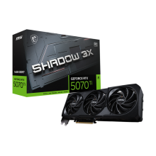 ვიდეო ბარათი MSI GeForce RTX 5070 Ti 16G SHADOW 3X OC  912-V531-085