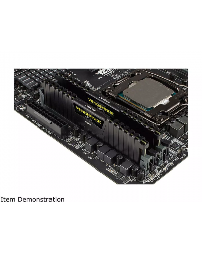 ოპერატიული მეხსიერება RAM CORSAIR Vengeance LPX 32GB (2 x 16GB) 288-Pin PC RAM DDR4 3200 (PC4 25600) Desktop Memory Model CMK32GX4M2E3200C16