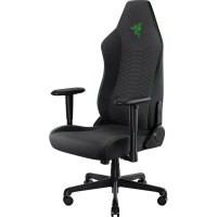 სავარძელი  Razer Chair Iskur V2 X - Fabric, 2D-Armrests ,Black with Green THS RZ38-05310100-R3G1
