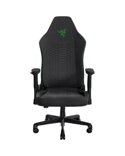სავარძელი  Razer Chair Iskur V2 X - Fabric, 2D-Armrests ,Black with Green THS RZ38-05310100-R3G1