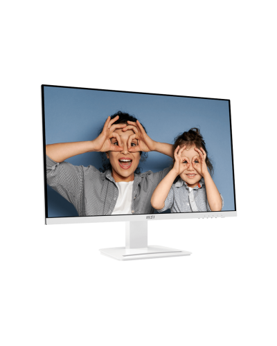 მონიტორი  MSI - PRO MP273QW E2 27" (69 cm) Flat IPS 2560x1440 2k 100Hz 400cd/m² 1ms (MPRT) 178°/178° White-White (9S6-3PB69H-054)