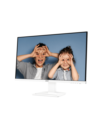 მონიტორი  MSI - PRO MP273QW E2 27" (69 cm) Flat IPS 2560x1440 2k 100Hz 400cd/m² 1ms (MPRT) 178°/178° White-White (9S6-3PB69H-054)