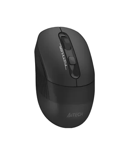 უსადენო მაუსი A4tech FB10CS Fstyler Bluetooth & 2.4G Wireless Rechargeable Mouse with Silent click, (Stone Black) | Distance: 5-10 m | Multi-Device: 3