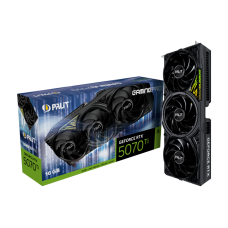 ვიდეო ბარათი Palit RTX5070Ti GAMINGPRO 16GB GDDR7 256bit 3-DP HDMI V1 NE7507T019T2-GB2031Y