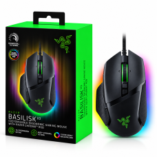 მაუსი Razer RZ01-04000100-R3M1 Mouse Basilisk V3, RGB, USB-A, black