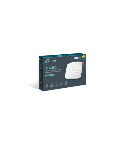 WIFI როუტერი EAP225 , TP-LINK , AC1350 Wireless MU-MIMO Gigabit Ceiling Mount Access Point with Passive PoE