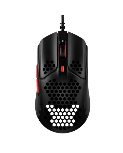 მაუსი Mouse HyperX Pulsefire Haste USB Gaming Mouse Ultra Lightweight, 59g, Hex Design, Honeycomb Shell, Hyperflex Cable, Up to 16000 DPI, 6 Programmable (PF001)