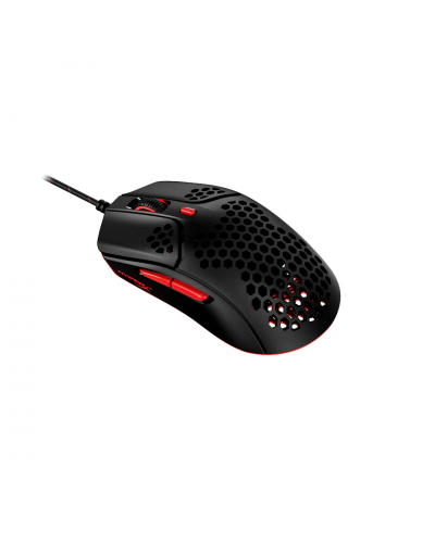 მაუსი Mouse HyperX Pulsefire Haste USB Gaming Mouse Ultra Lightweight, 59g, Hex Design, Honeycomb Shell, Hyperflex Cable, Up to 16000 DPI, 6 Programmable (PF001)