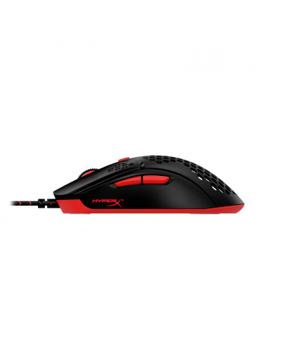 მაუსი Mouse HyperX Pulsefire Haste USB Gaming Mouse Ultra Lightweight, 59g, Hex Design, Honeycomb Shell, Hyperflex Cable, Up to 16000 DPI, 6 Programmable (PF001)