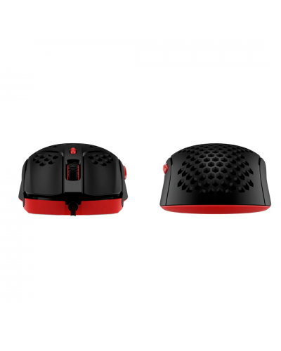 მაუსი Mouse HyperX Pulsefire Haste USB Gaming Mouse Ultra Lightweight, 59g, Hex Design, Honeycomb Shell, Hyperflex Cable, Up to 16000 DPI, 6 Programmable (PF001)