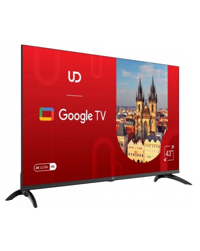 ტელევიზორი UDTV/ TV 43"(109cm)/ UD 43GU6210 Google TV 16:9 3840x2160 4K 178*/178* 250cd/m2 BT5.1 WiFi RJ45 Cl+ HDMIx2 USB2.0 DVB-T/T2/C/S2 VESA 200x200