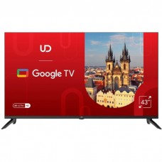 ტელევიზორი UDTV/ TV 43"(109cm)/ UD 43GU6210 Google TV 16:9 3840x2160 4K 178*/178* 250cd/m2 BT5.1 WiFi RJ45 Cl+ HDMIx2 USB2.0 DVB-T/T2/C/S2 VESA 200x200