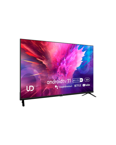 ტელევიზორი UDTV/ TV 50"(127cm)/ UD 50GU6210 Google TV 16:9 4K 3840x2160 178*/178* 250cd/m2 BT5.1 WiFi RJ45 Cl+ HDMIx2 USB2.0 DVB-T/T2/C/S2 VESA 200x200