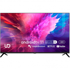 ტელევიზორი UDTV/ TV 50"(127cm)/ UD 50GU6210 Google TV 16:9 4K 3840x2160 178*/178* 250cd/m2 BT5.1 WiFi RJ45 Cl+ HDMIx2 USB2.0 DVB-T/T2/C/S2 VESA 200x200