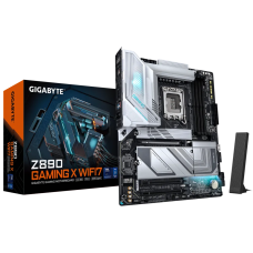 დედა დაფა GIGABYTE Z890 Gaming X WIFI7 Intel Core Ultra (Series 2) LGA 1851 Motherboard, ATX, DDR5, 4X M.2, PCIe 5.0, USB4, WIFI7