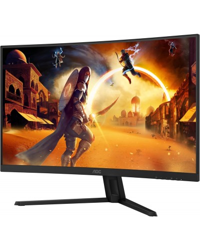 Gaming მონიტორი AOC 32" CQ32G4VE 31.5", VA, 2560x1440 (Quad HD), curved, 1 ms, 180 Hz, 300 cd/m2, 178°/178°, 2xHDMI, DisplayPort, black