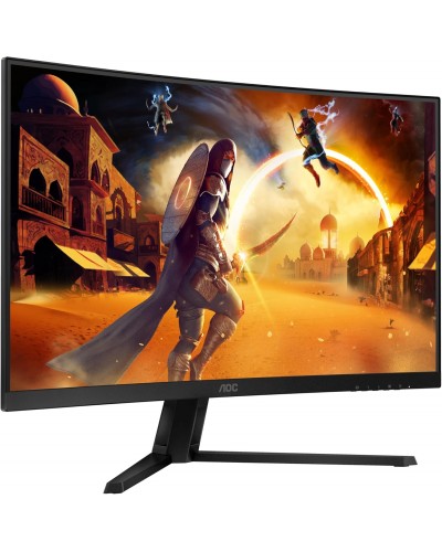 Gaming მონიტორი AOC 32" CQ32G4VE 31.5", VA, 2560x1440 (Quad HD), curved, 1 ms, 180 Hz, 300 cd/m2, 178°/178°, 2xHDMI, DisplayPort, black