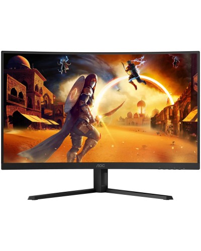 Gaming მონიტორი AOC 32" CQ32G4VE 31.5", VA, 2560x1440 (Quad HD), curved, 1 ms, 180 Hz, 300 cd/m2, 178°/178°, 2xHDMI, DisplayPort, black