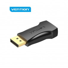ვიდეოკაბელის ადაპტერი Vention HBOB0 DisplayPort Male to HDMI Female Adapter Black