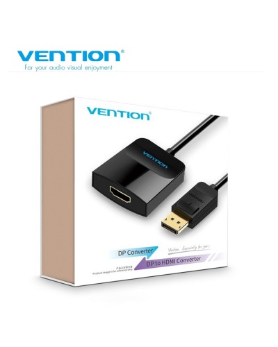 გადამყვანი Vention HBGBB DP to HDMI Converter 0.15M Black