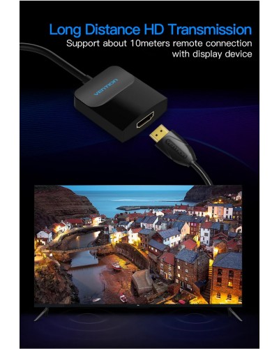 პრინტერის კაბელი VENTION COQBH USB 2.0 A Male to B Male Cable 2M Black PVC Type
