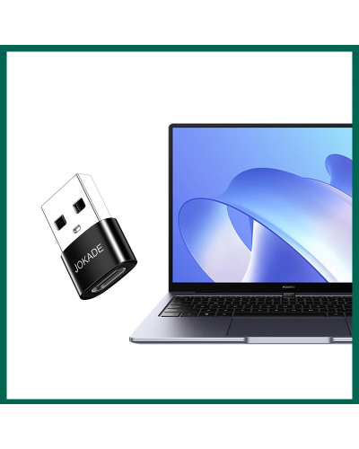 ადაპტერი Jokade JC020 ZHIQUAN USB Male to Type- C Female USB3.0 Adapter