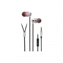 ყურსასმენი 2E S5 Galaxy with control switch&mic Wired Silver (2E-IES5SL)