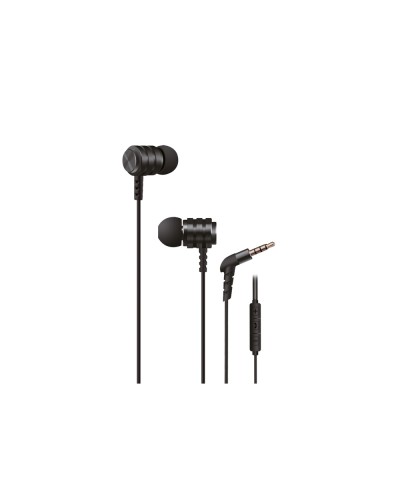 ყურსასმენი 2E X1 Extra Bass with volume control switch&mic Wired Black (2E-IEX1BK)