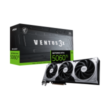 ვიდეო ბარათი MSI GeForce RTX 5060 Ti 8G VENTUS 3X OC (912-V812-080)