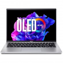 ნოუთბუქი Acer NX.KMZER.009 Swift Go 14 SFG14-71, 14", i7-1355U, 16GB, 512GB SSD, Pure Silver