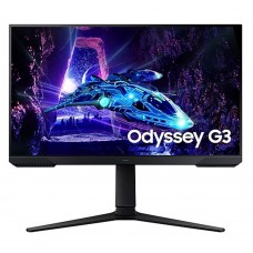 მონიტორი Samsung LS24DG300EIXCI Odyssey G3, 24", 1ms,  180Hz, FHD, VA, HDMI, DP, Black