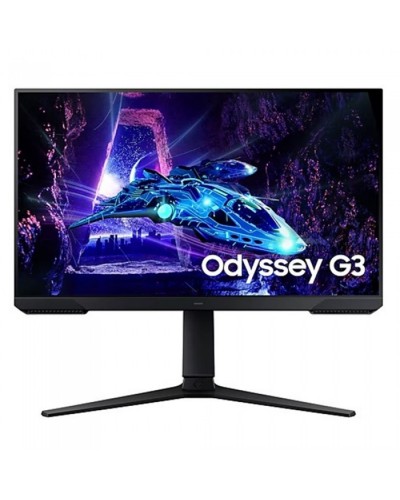 მონიტორი Samsung LS27DG300EIXCI Odyssey G3, 27", 1ms 180Hz FHD, VA, HDMI, DP, Black