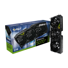 ვიდეო ბარათი Palit RTX5070Ti GAMINGPRO-S 16GB GDDR7 256bit 3-DP HDMI NE7507T019T2-GB2031U