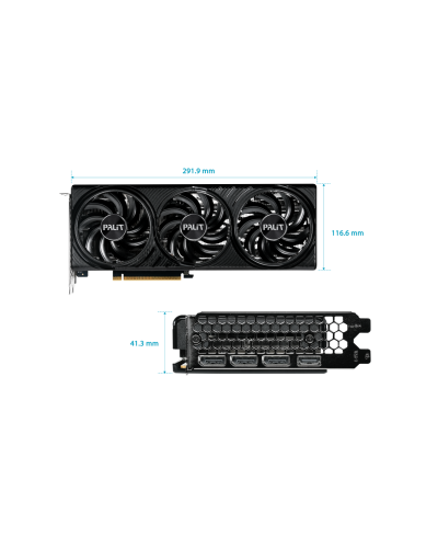 ვიდეო ბარათი Palit RTX5060 INFINITY 3 8GB GDDR7 128bit 3-DP HDMI NE75060019P1-GB2063S